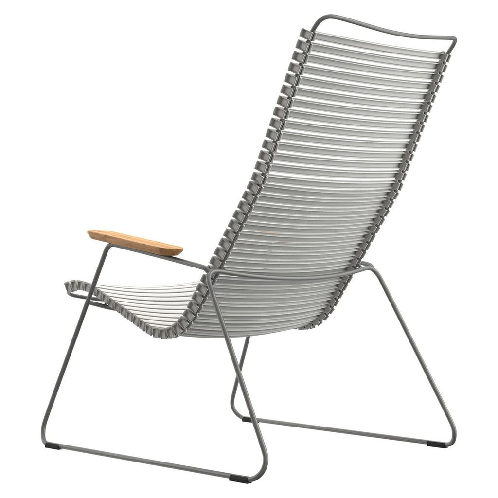 Loungestol Click stål og plast 63x90 cm - Houe i hage