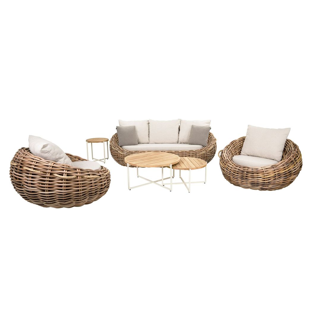 Loungestol Cocoon polyrotting 130 cm - Apple Bee