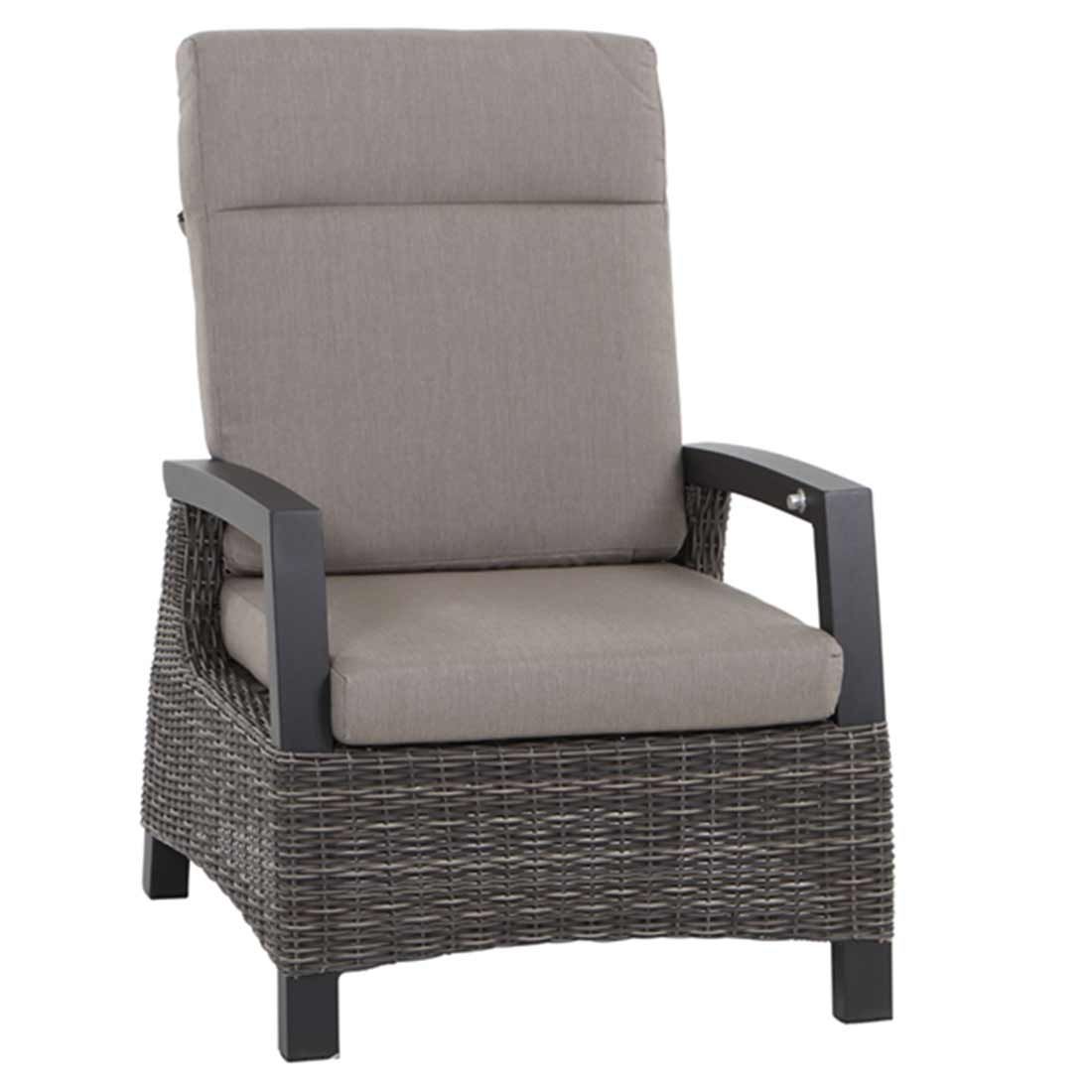 Loungestol Corido flettverk regulerbar rygg forfra