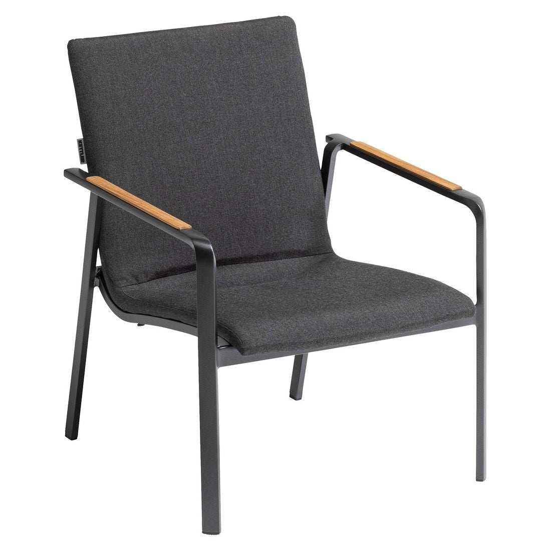 Loungestol Diamond aluminium Sunbrella 62x58 cm detalj av stoff