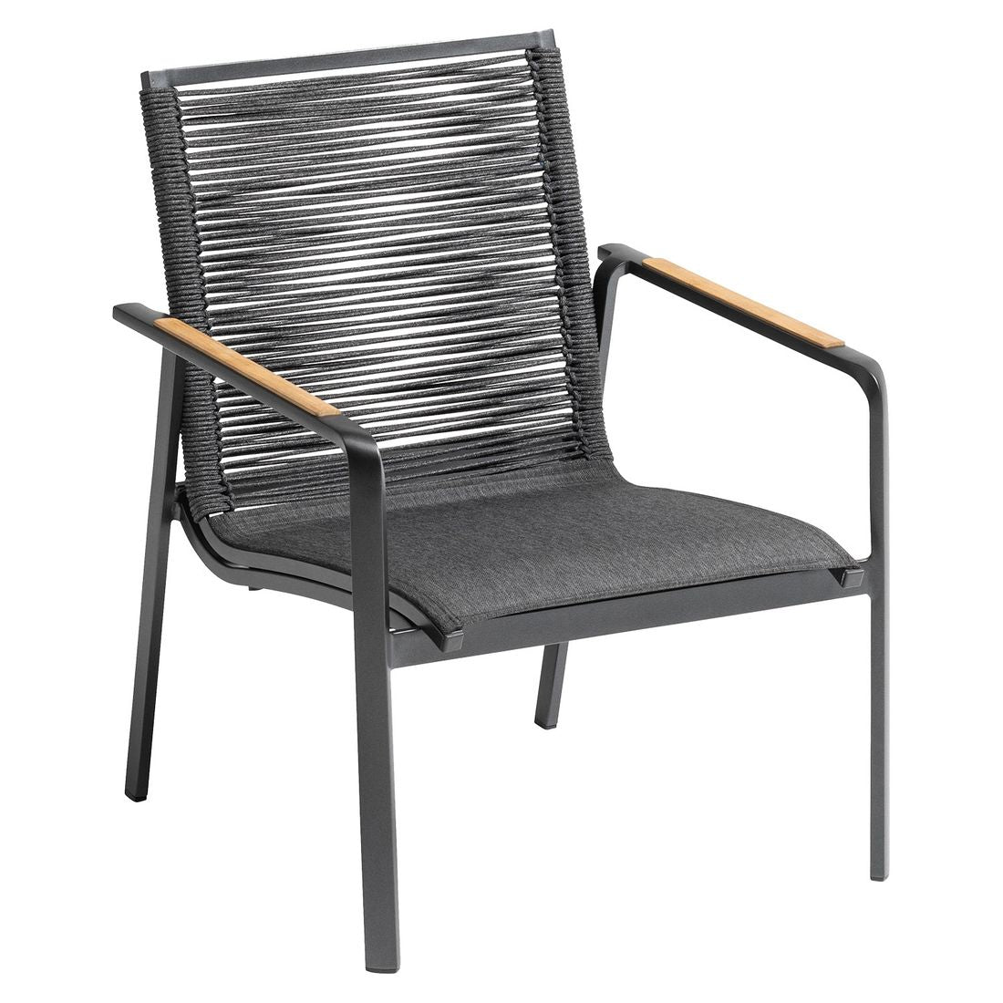 Detalj av Loungestol Diamond aluminium/tau 62x58 cm Kettler materiale