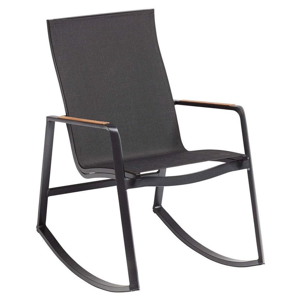 Loungestol Diamond gyngestol aluminium/textilen - Kettler bakside