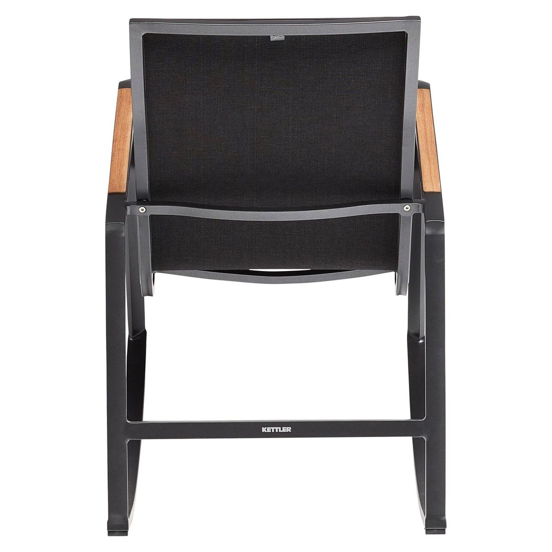 Loungestol Diamond gyngestol aluminium/textilen - Kettler sideprofil