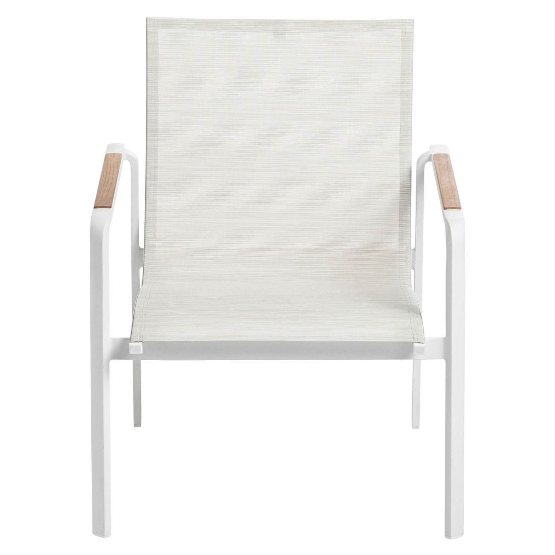 Loungestol Diamond stabelbar aluminium/textilen - Kettler montert i hage