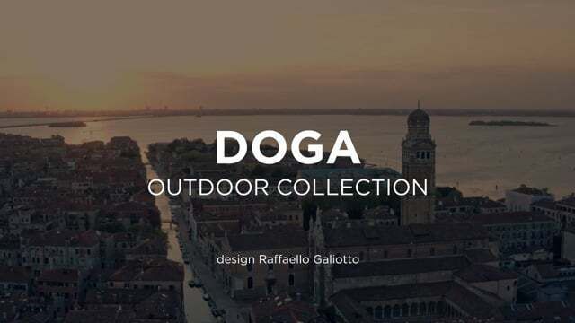 Loungestol Doga Relax plast stabelbar forfra