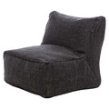 Loungestol Dotty polypropylen 75x75 cm antrasitt forfra