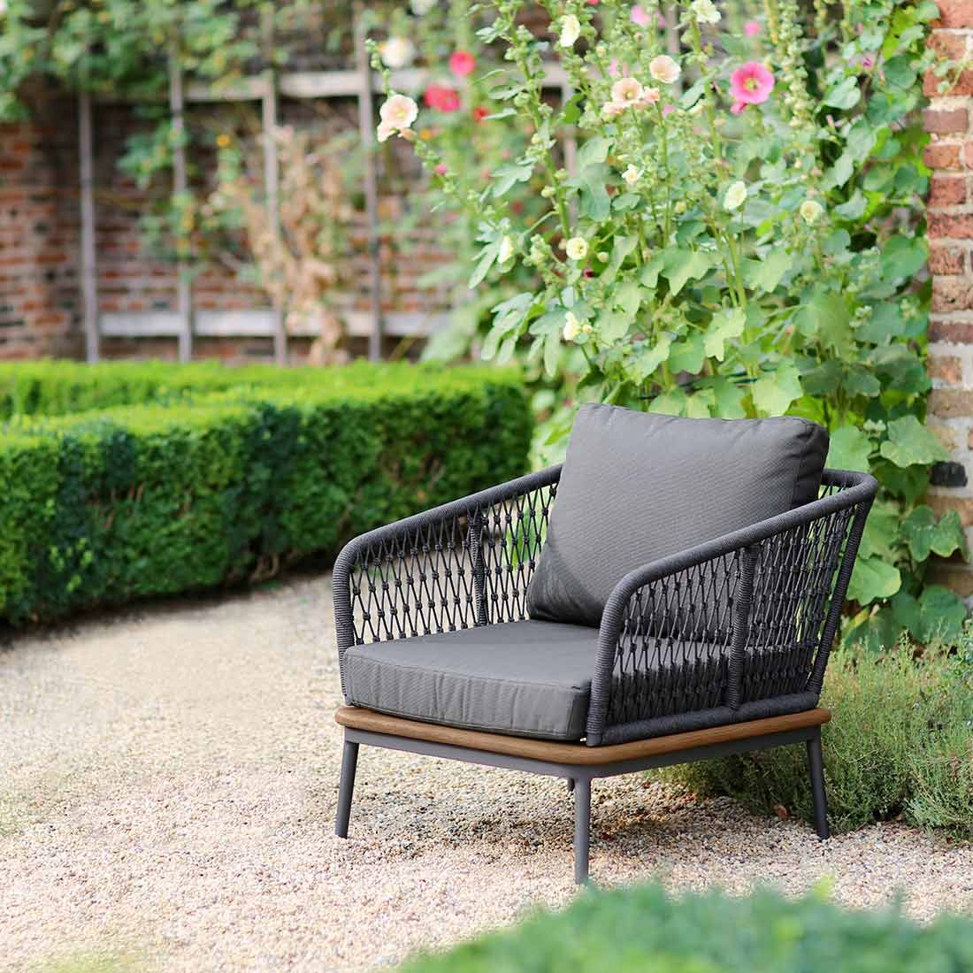 Loungestol Freeport aluminium tau olefin forfra