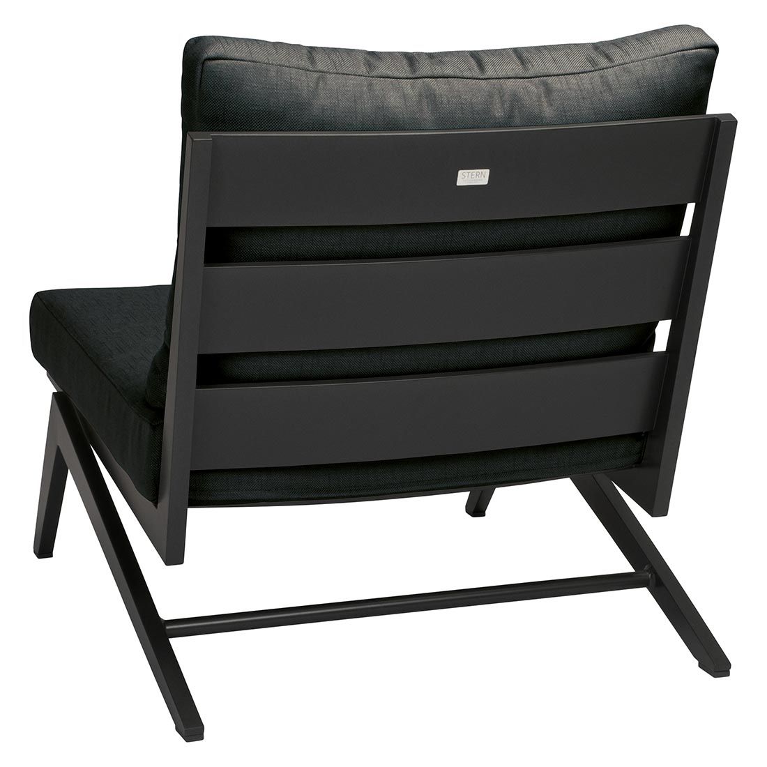 Loungestol Jackie aluminium/polyakryl 75x91 cm - Stern bakside