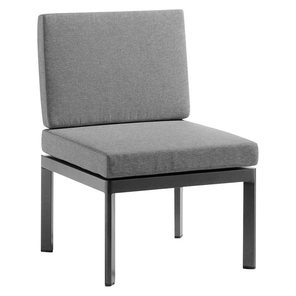 Loungestol Lugo aluminium 60x60 cm bakside