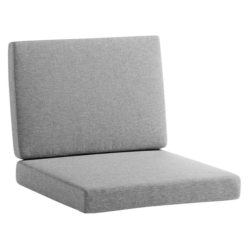 Loungestol Lugo aluminium 60x60 cm sideprofil