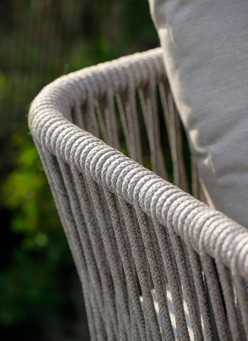 Loungestol Marla aluminium/tau med pute - Stern sideprofil
