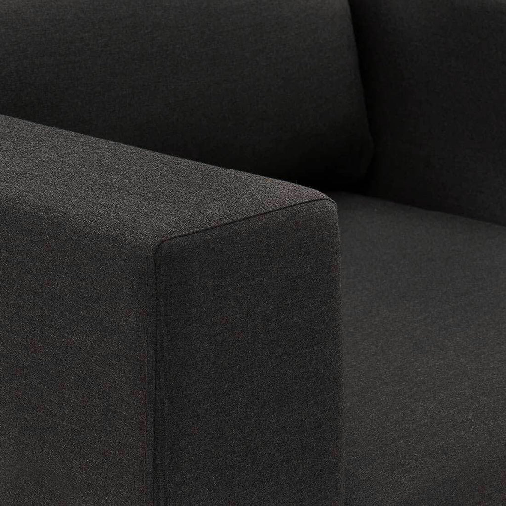 Loungestol Miami aluminium Sunbrella 107x90 cm sideprofil