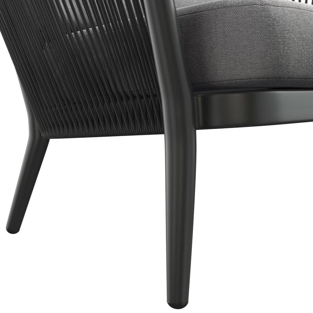 Loungestol Monet aluminium tau olefin 90 cm sidebilde