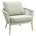 Loungestol Monet aluminium tau olefin 90x80 cm forfra