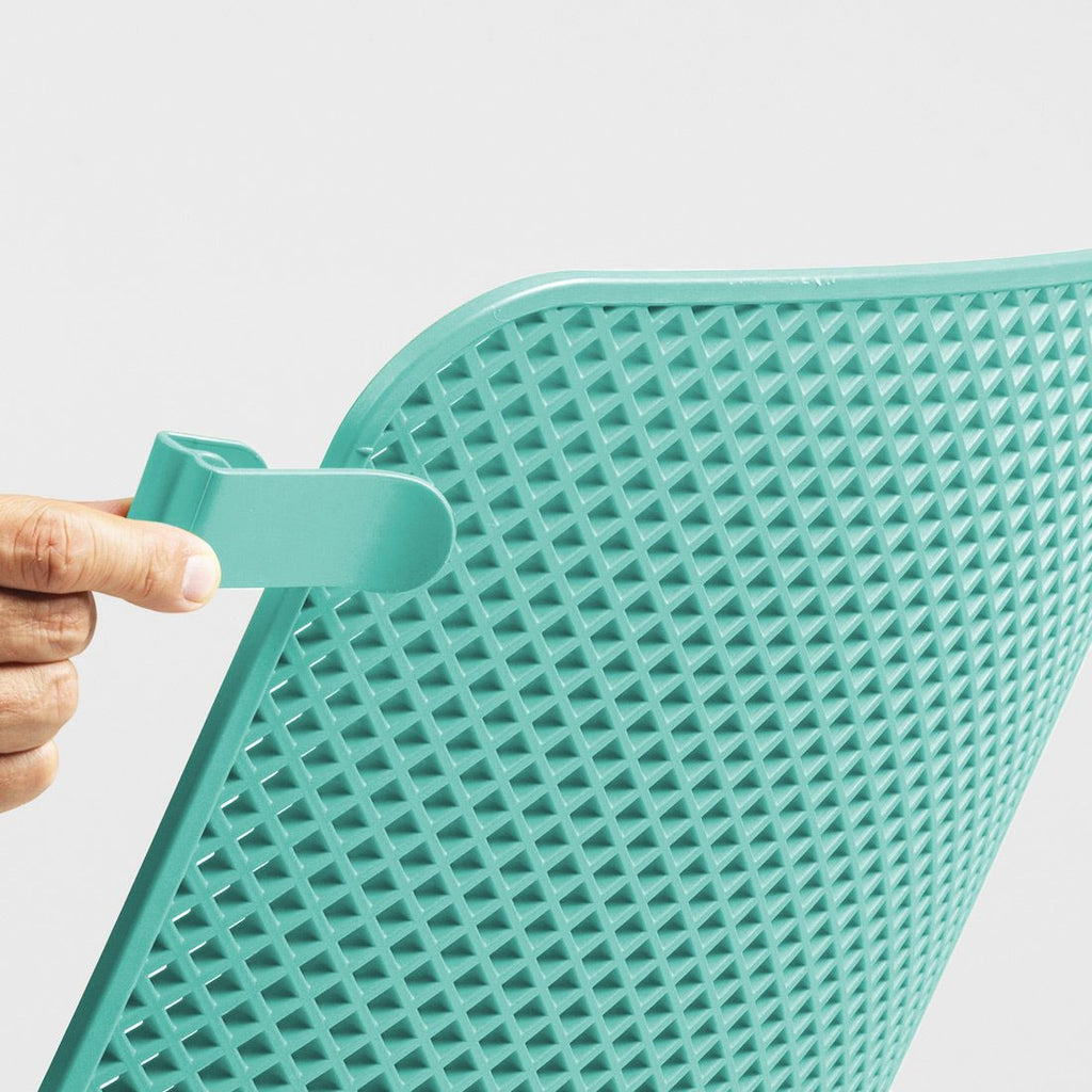 Loungestol Net stabelbar plast salice - Nardi lett og robust