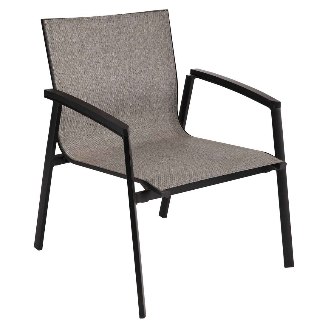 Loungestol New Top aluminium/textilen stabelbar bakside