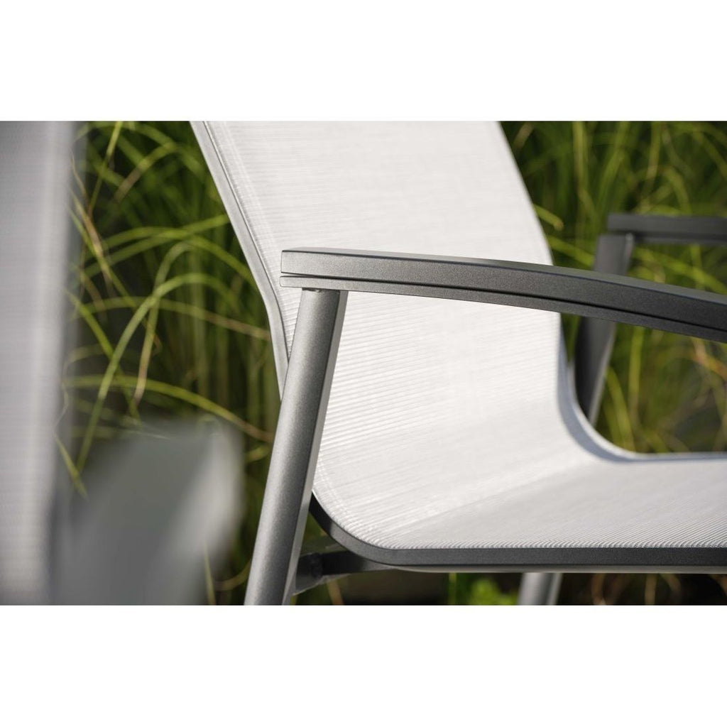 Loungestol New Top aluminium/textilen stabelbar - Stern