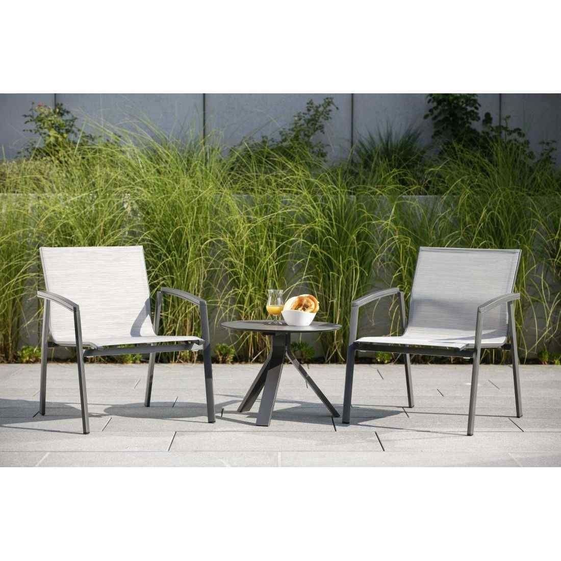 Loungestol New Top aluminium/textilen stabelbar - Stern