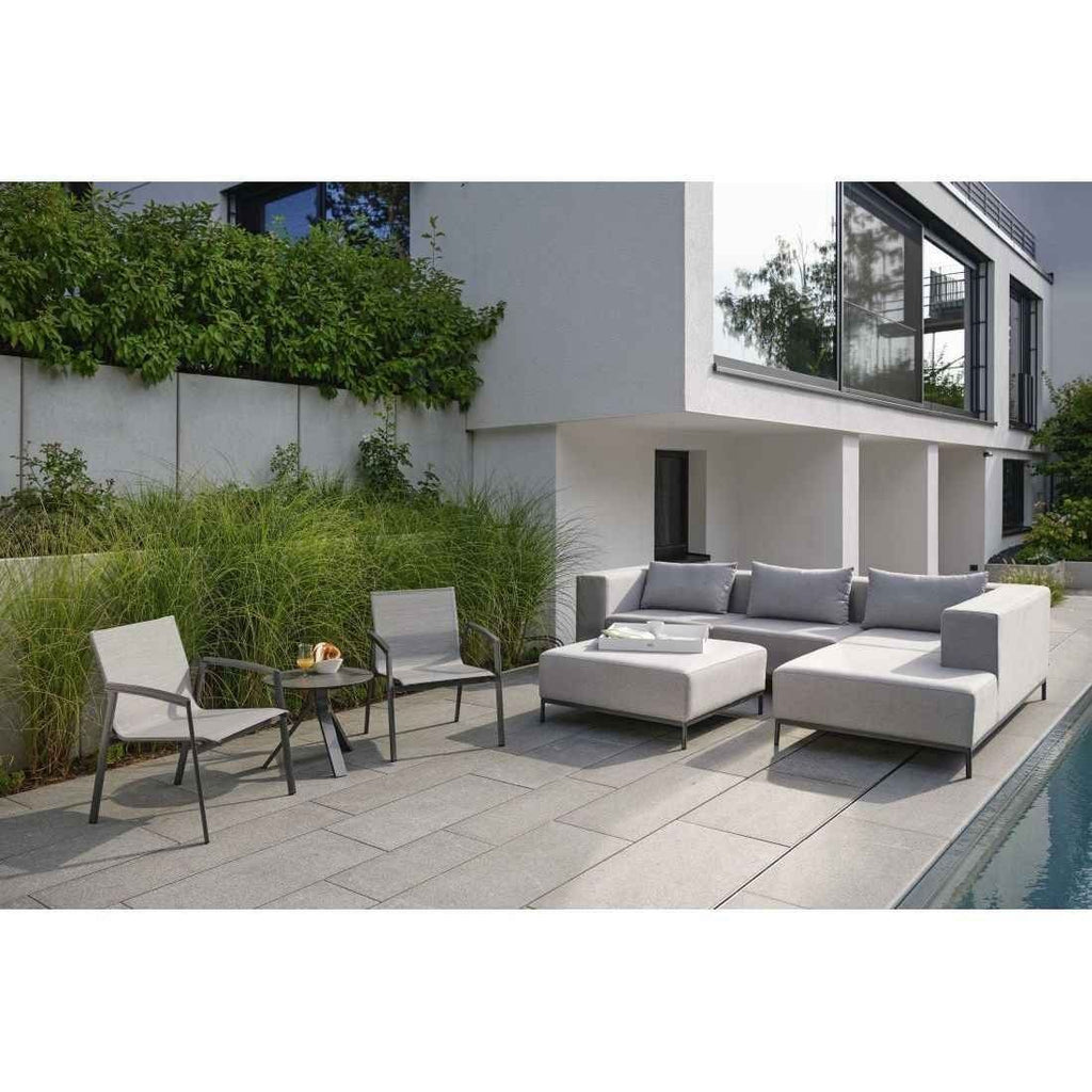 Loungestol New Top aluminium/textilen stabelbar - Stern
