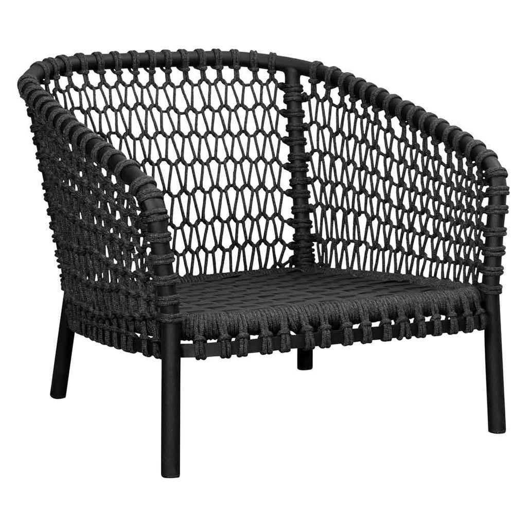 Loungestol Ocean aluminium/tau 81x90 cm - Cane-line bakside
