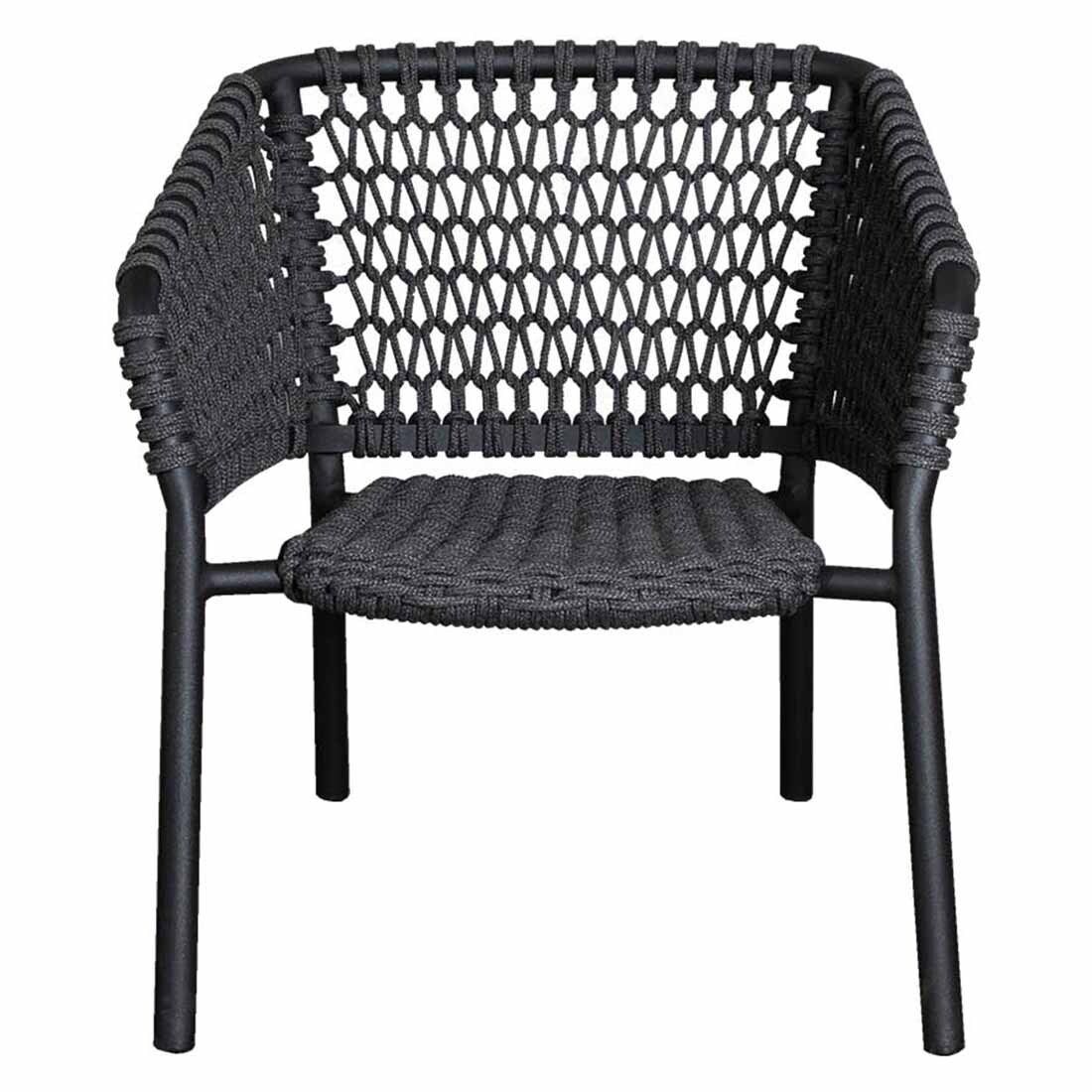 Loungestol Ocean aluminium tau stabelbar bakside