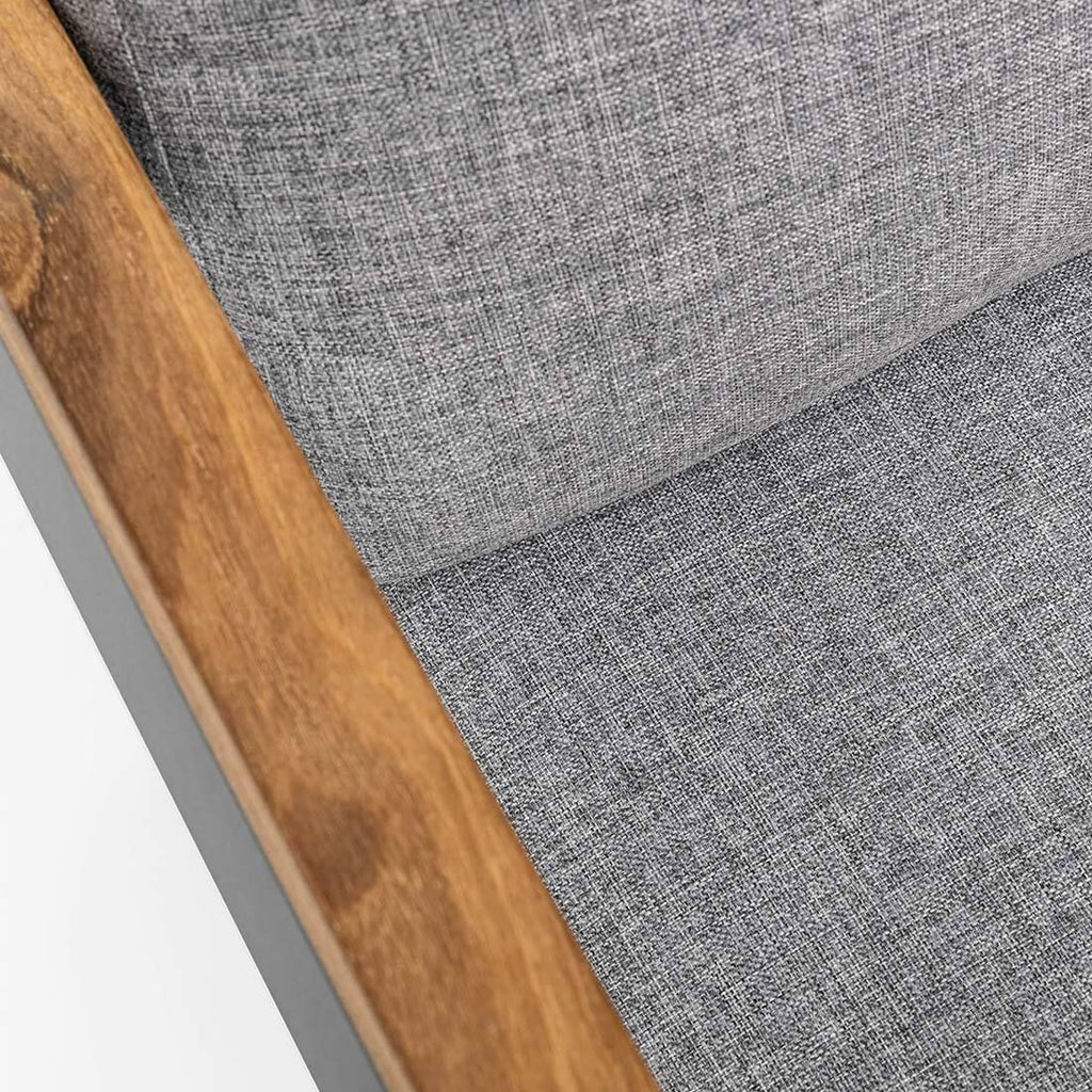 Loungestol Ocean Skid Modular aluminium/olefin sittekomfort