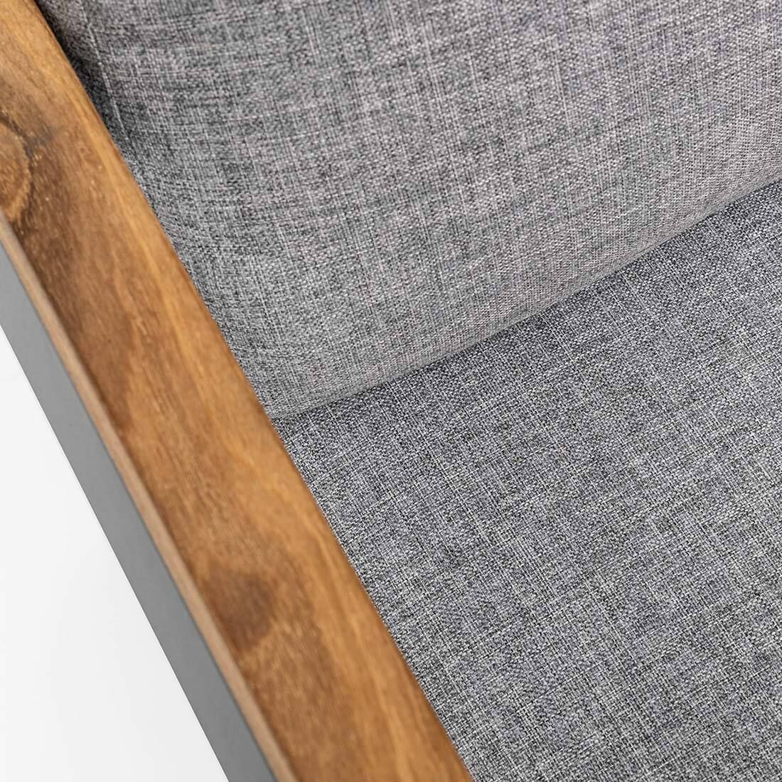 Loungestol Ocean Skid Modular aluminium/olefin sittekomfort