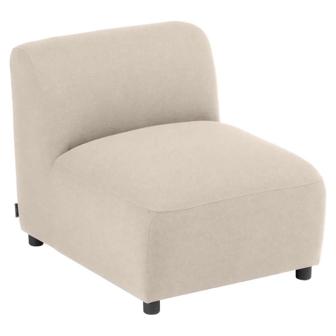 Loungestol Osea utestoff beige 70x93 cm - bakside