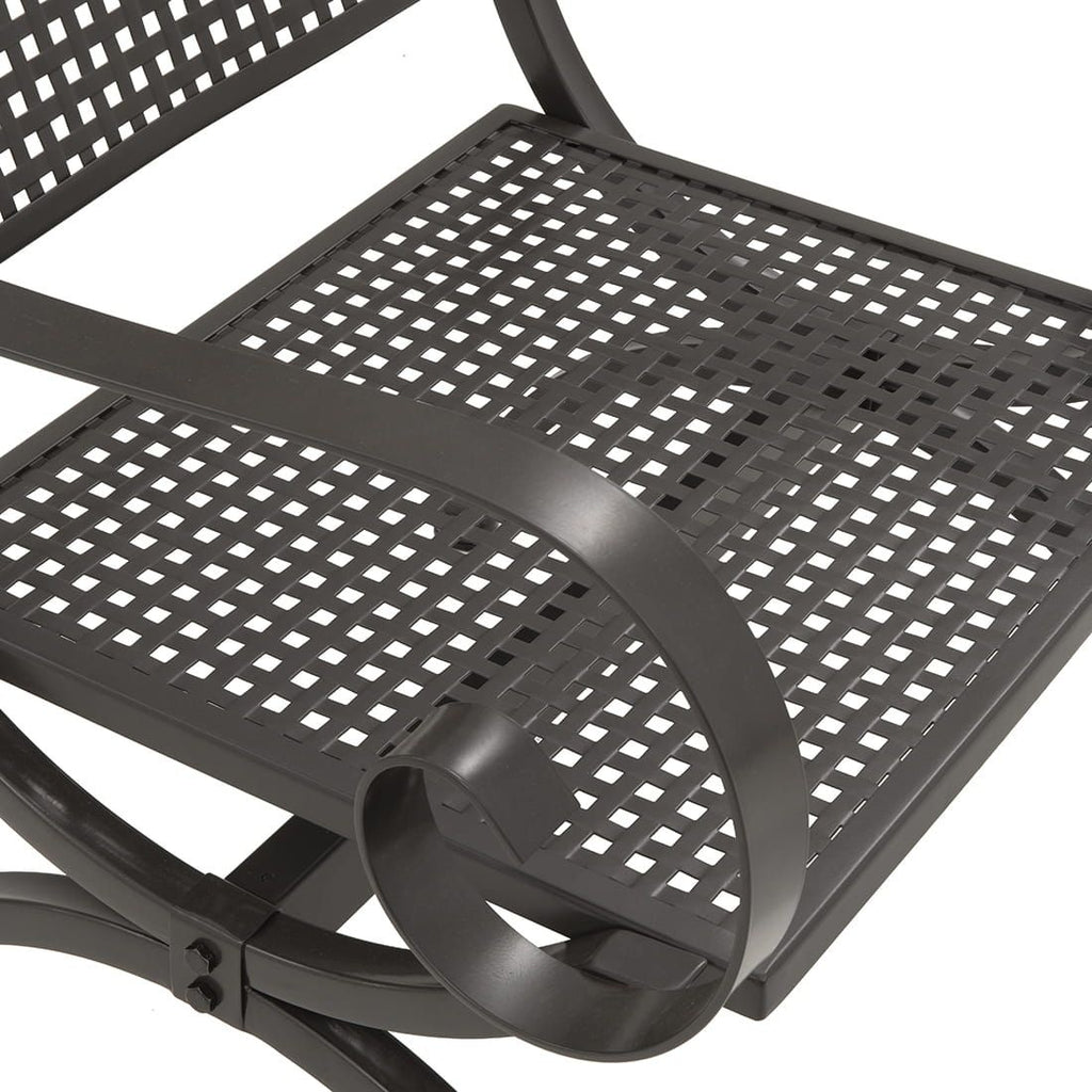 Loungestol Romeo smijern 69x65 cm sett bakfra med tydelig ryggstøtte