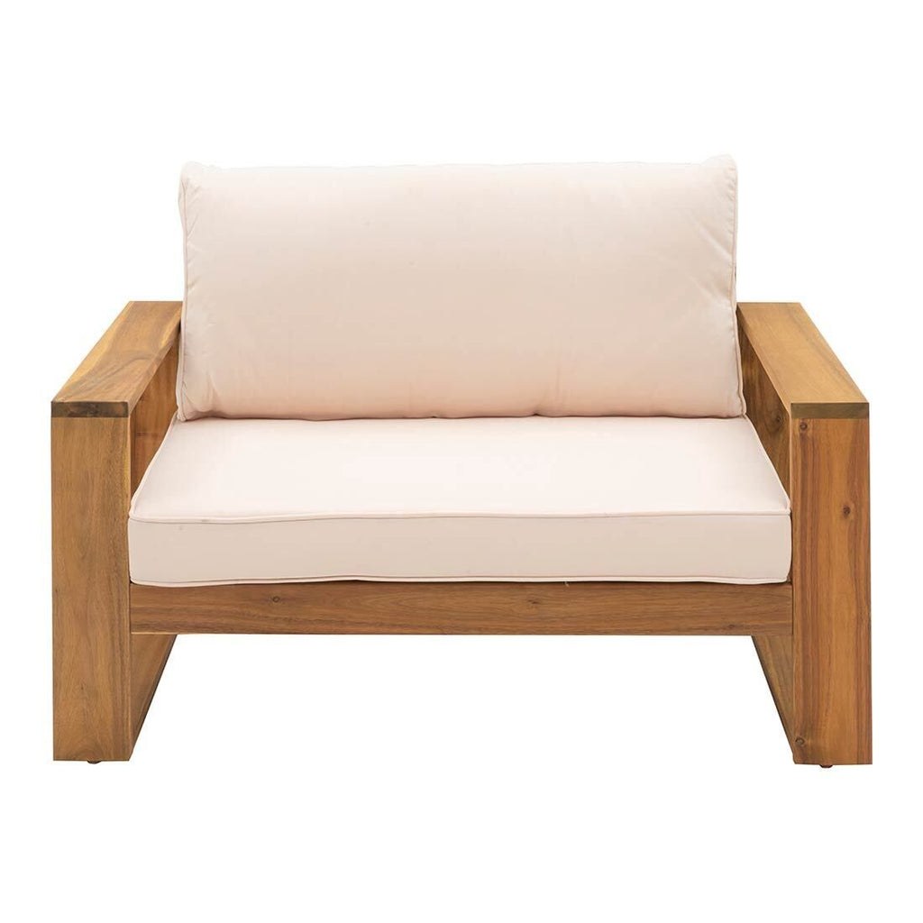 Loungestol Santa Cruz akasie polyester detalj av polyesterstoff