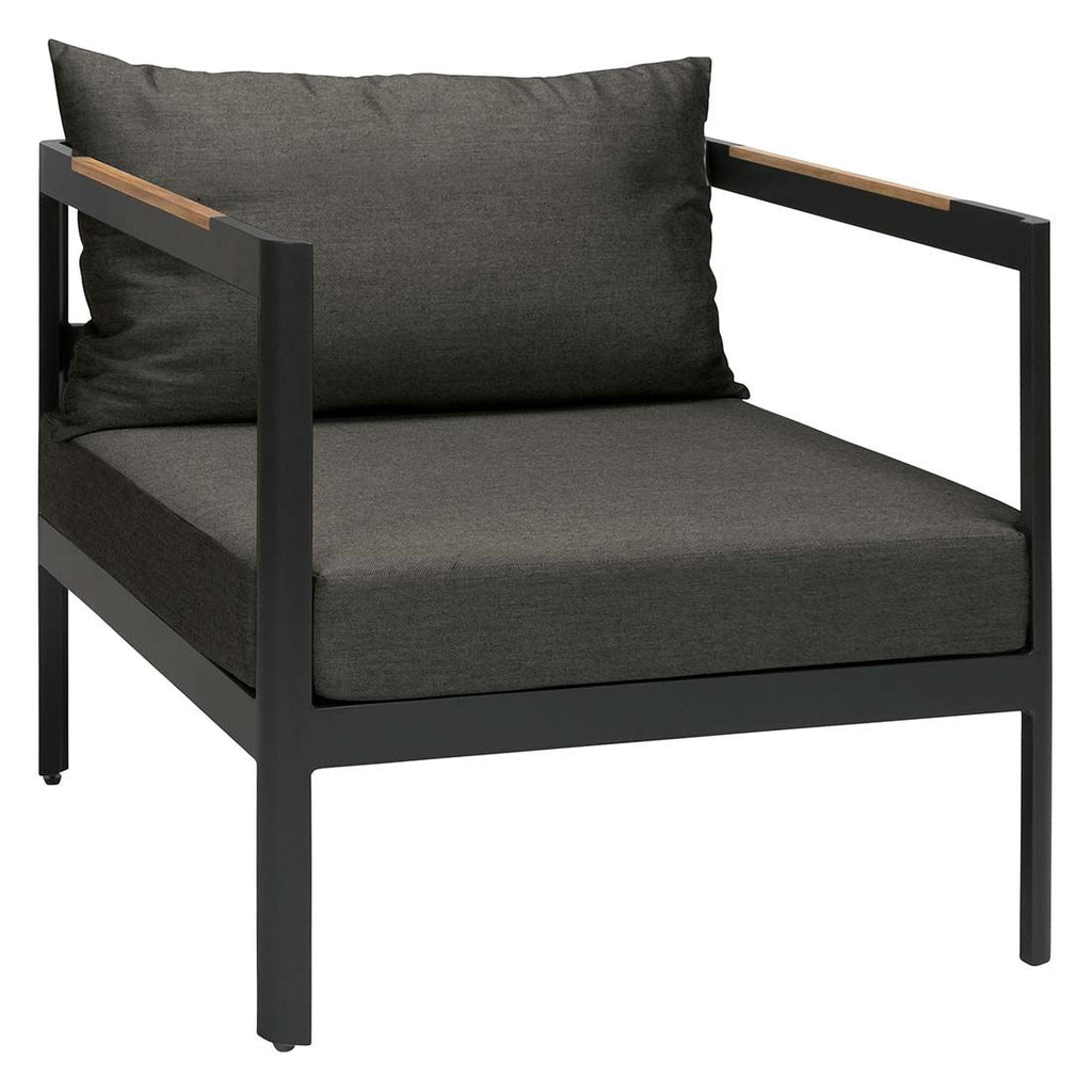 Loungestol Viggo aluminium/textilen 72x78 cm front