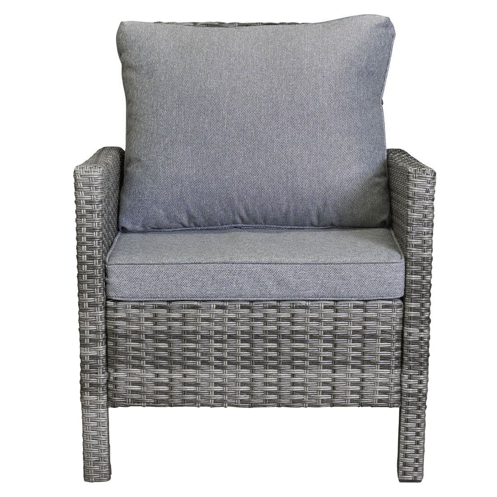 Loungestol Vivera aluminium/polyrotting 70x70 cm bakside