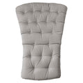Loungestolpute Folio polyakryl 82x128 cm grå forside