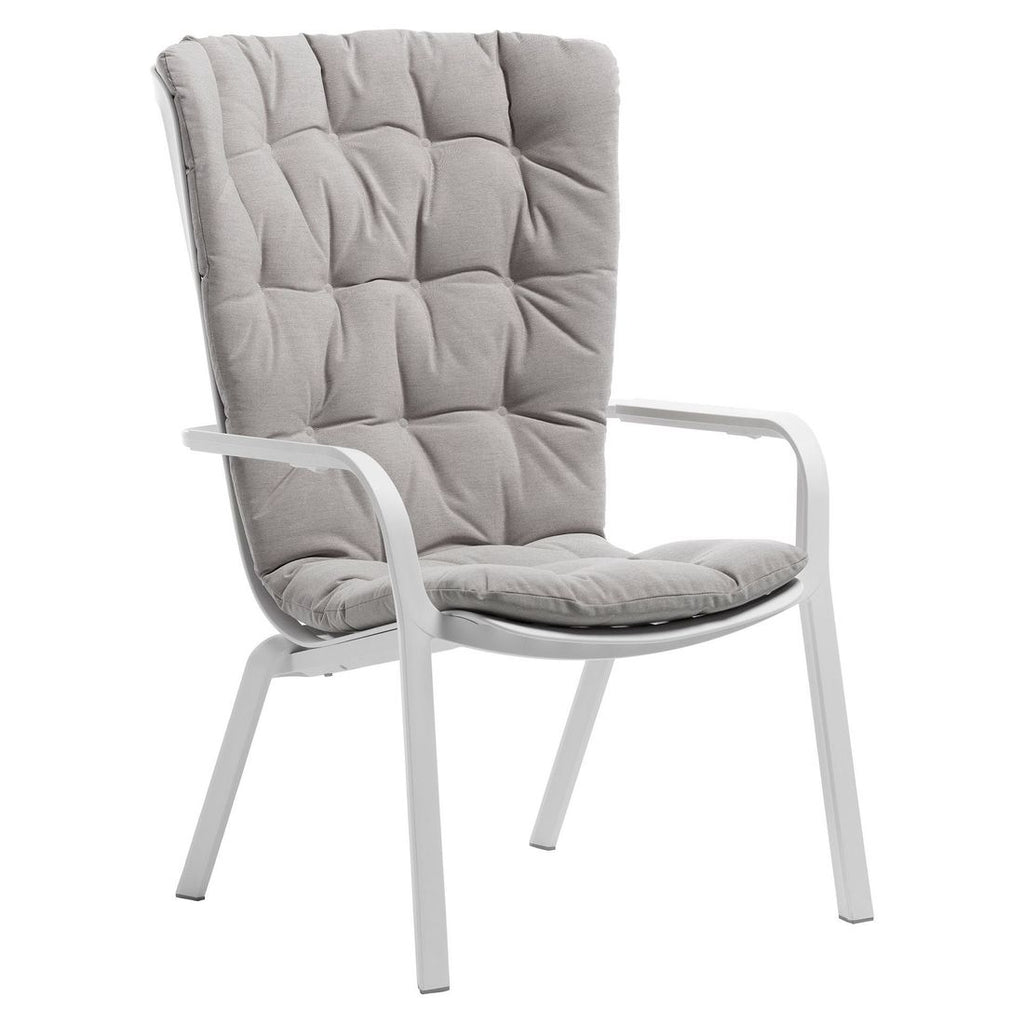 Loungestolpute Folio polyakryl 82x128 cm grå detalj tekstur