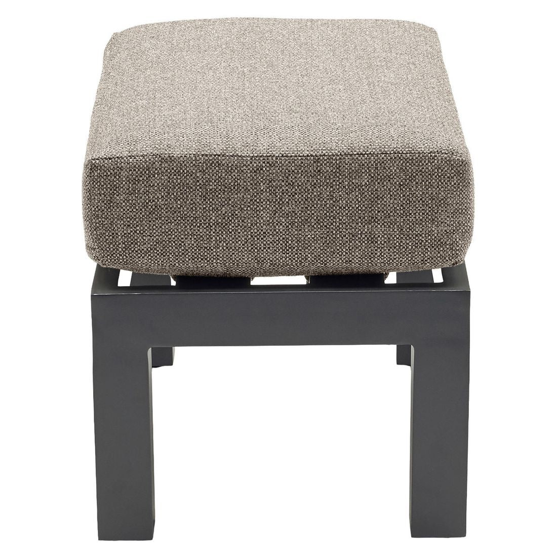 Loungetaburett Avena aluminium/polyester 63x40 cm nærbilde av ramme