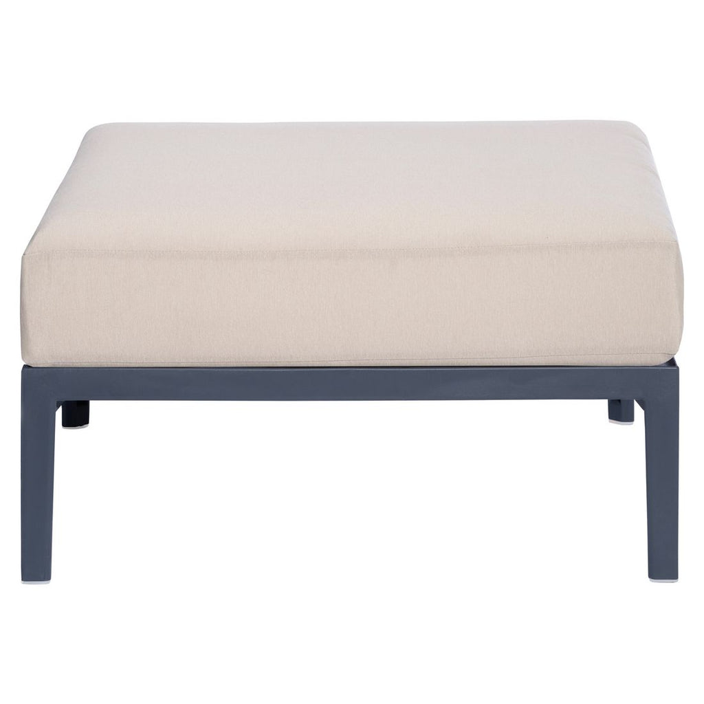Nærbilde av tekstil på Loungetaburett Engels Module 1 plast 80x80 cm