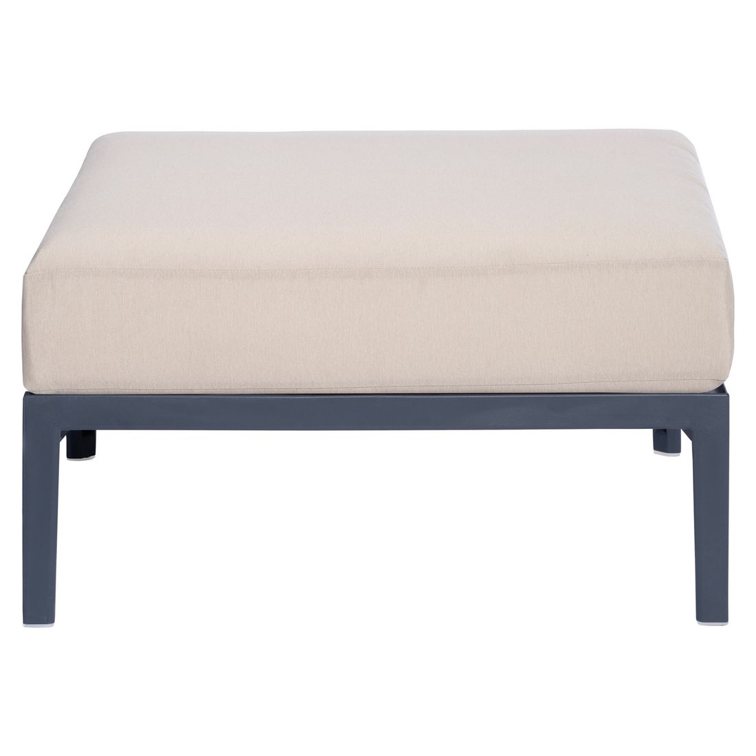 Nærbilde av tekstil på Loungetaburett Engels Module 1 plast 80x80 cm