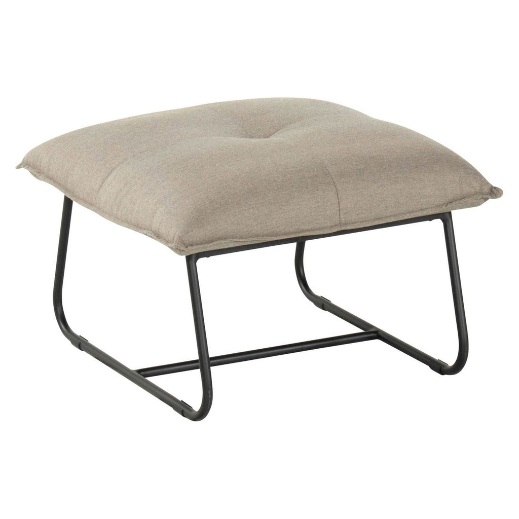 Loungetaburett Fontein aluminium Sunbrella forfra