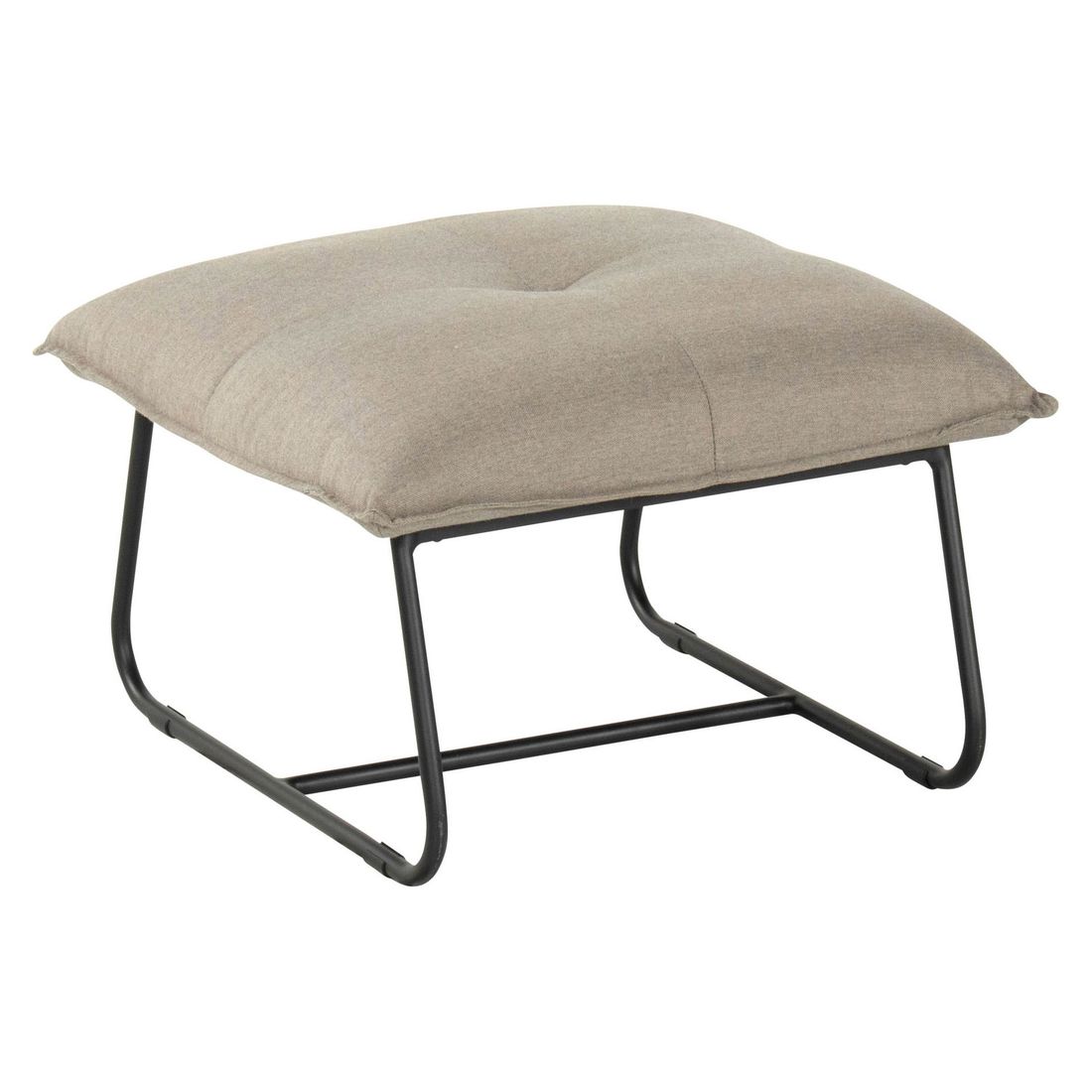Loungetaburett Fontein aluminium Sunbrella forfra