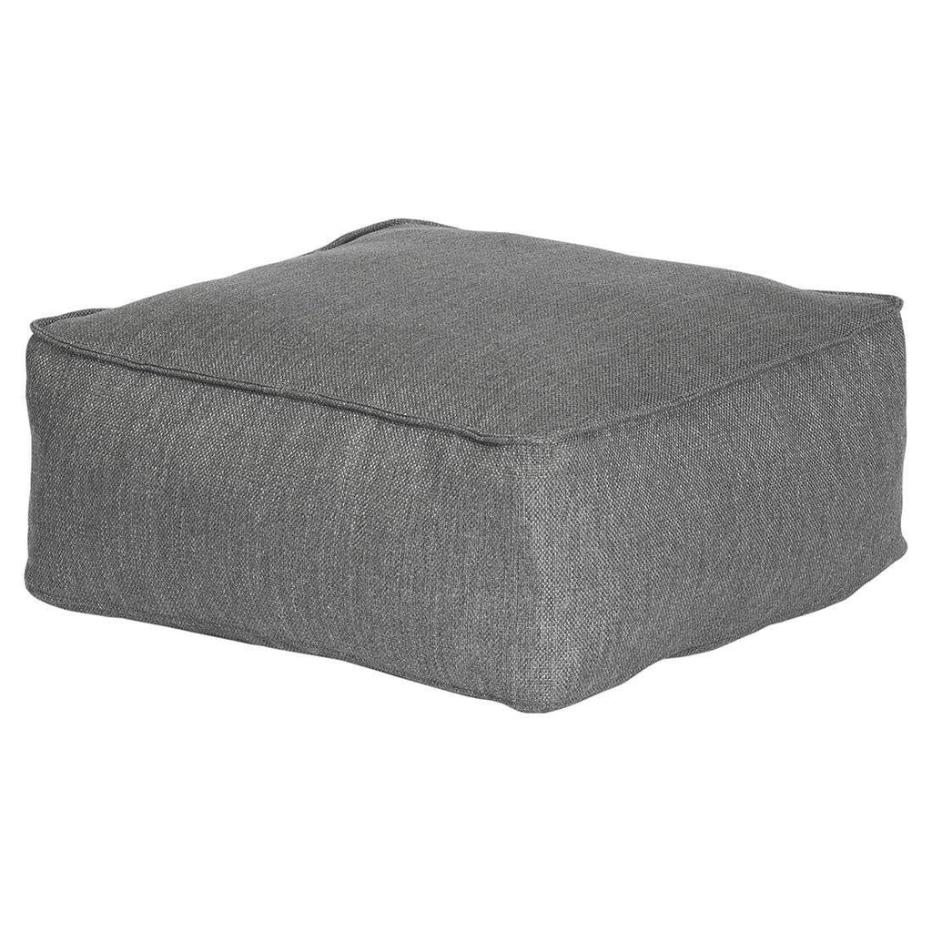 Loungetaburett Grow 75x75 cm kunstfiber fra forfra