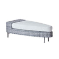 Loungetaburett Kapstadt polyrotting 130x63 cm forfra