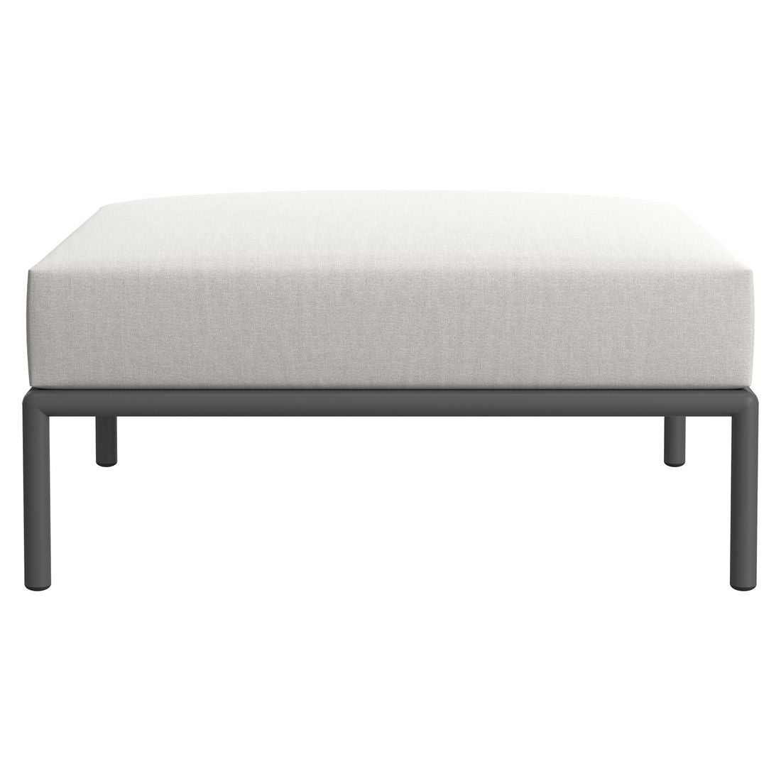Nærbilde av Loungetaburett Level 2 aluminium/Sunbrella ramme