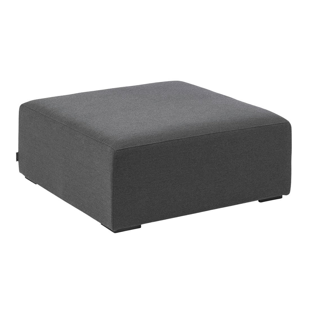 Loungetaburett Royal aluminium Sunbrella montert i hage