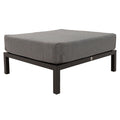Loungetaburett Sondrino aluminium polyester forfra