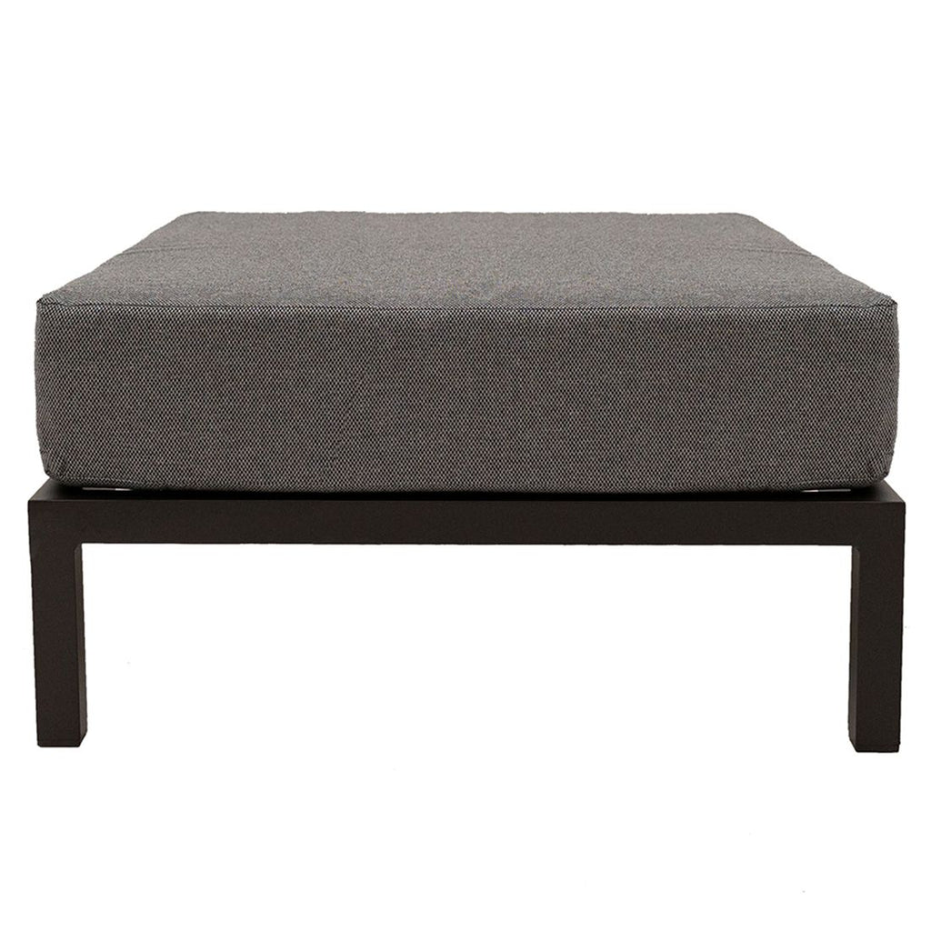 Loungetaburett Sondrino aluminium polyester bakside