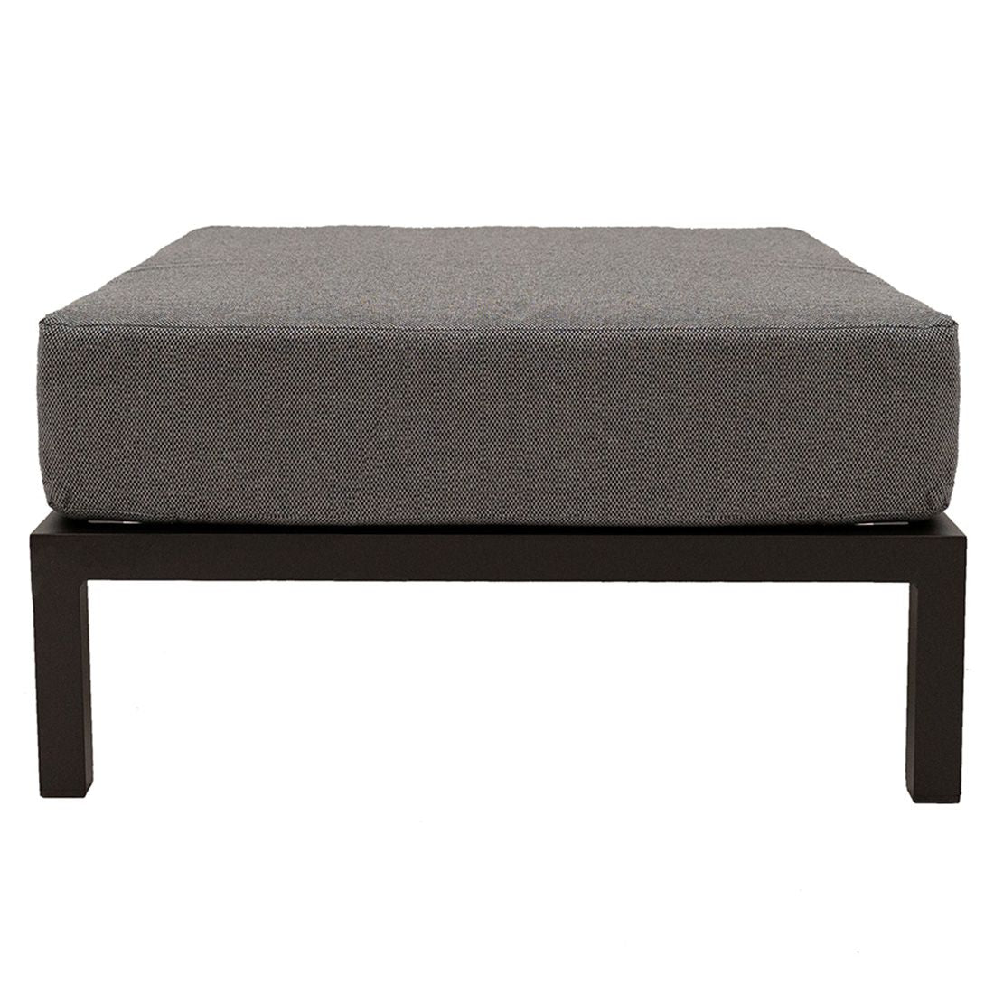 Loungetaburett Sondrino aluminium polyester bakside