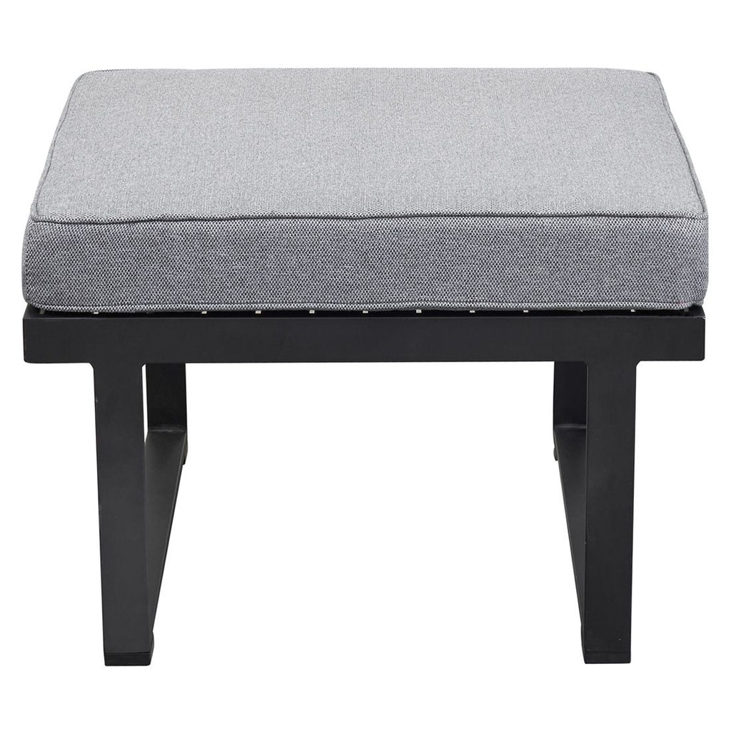 Detalj av Loungetaburett Sondrino 70x70 cm aluminium materiale