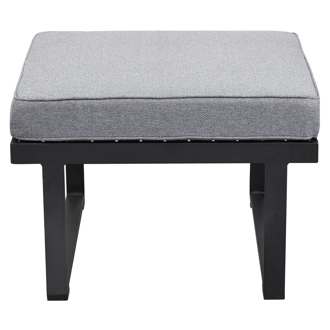 Detalj av Loungetaburett Sondrino 70x70 cm aluminium materiale
