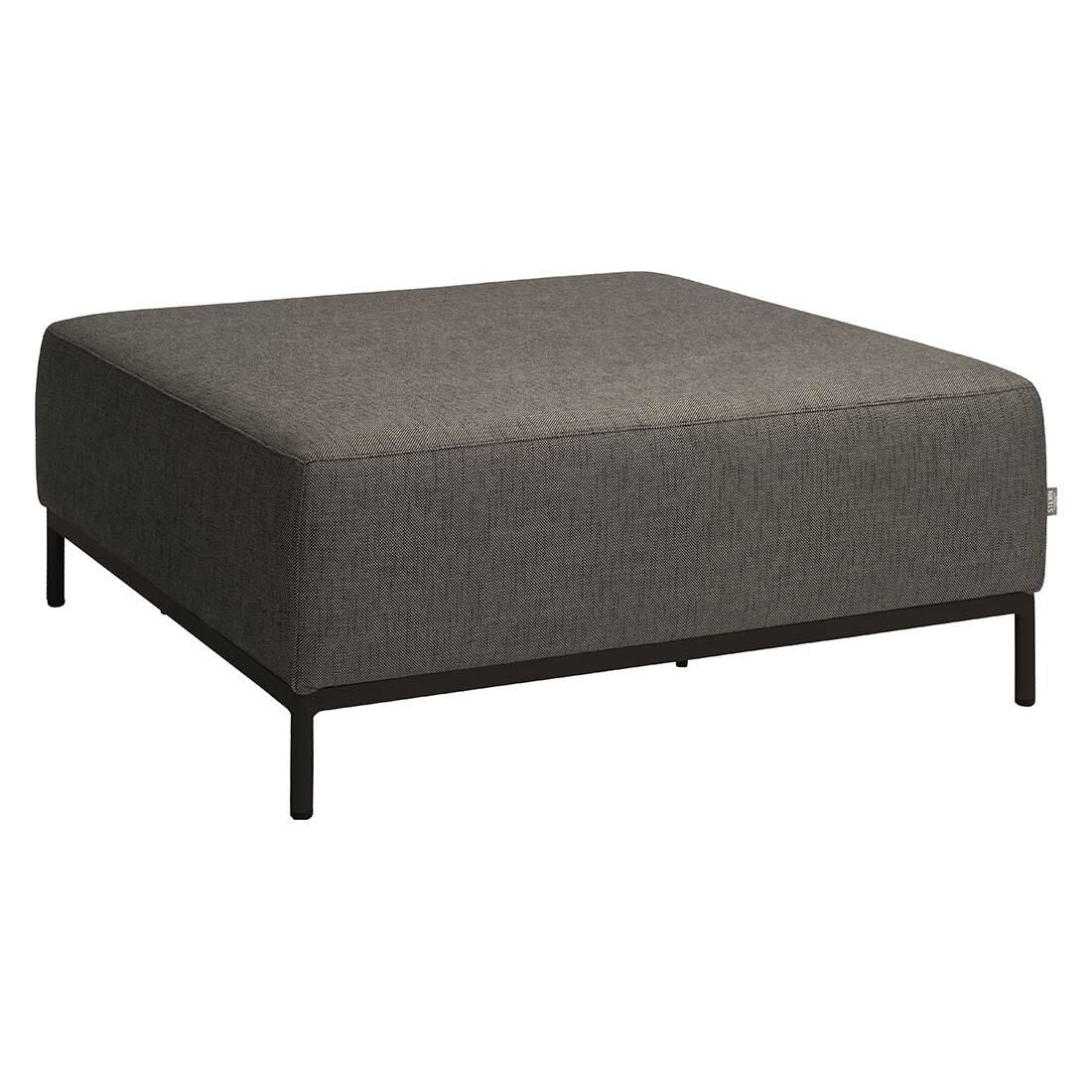 Loungetaburett Taavi aluminium utestoff 99x99 cm bakside