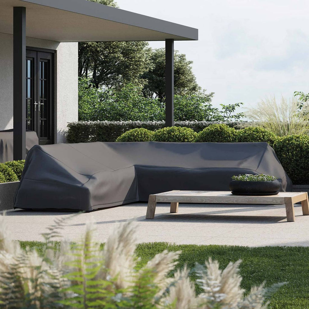 Loungetrekk 220x220x70 cm grå - AeroCover detalj av materiale
